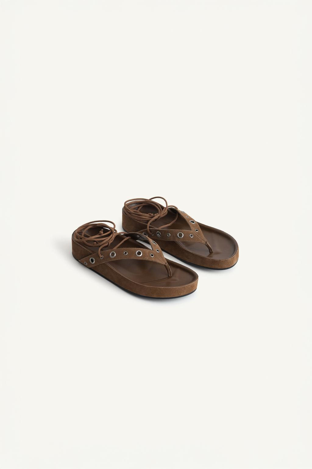 LTHR FLT SNDLS 17 - Zara фото 4