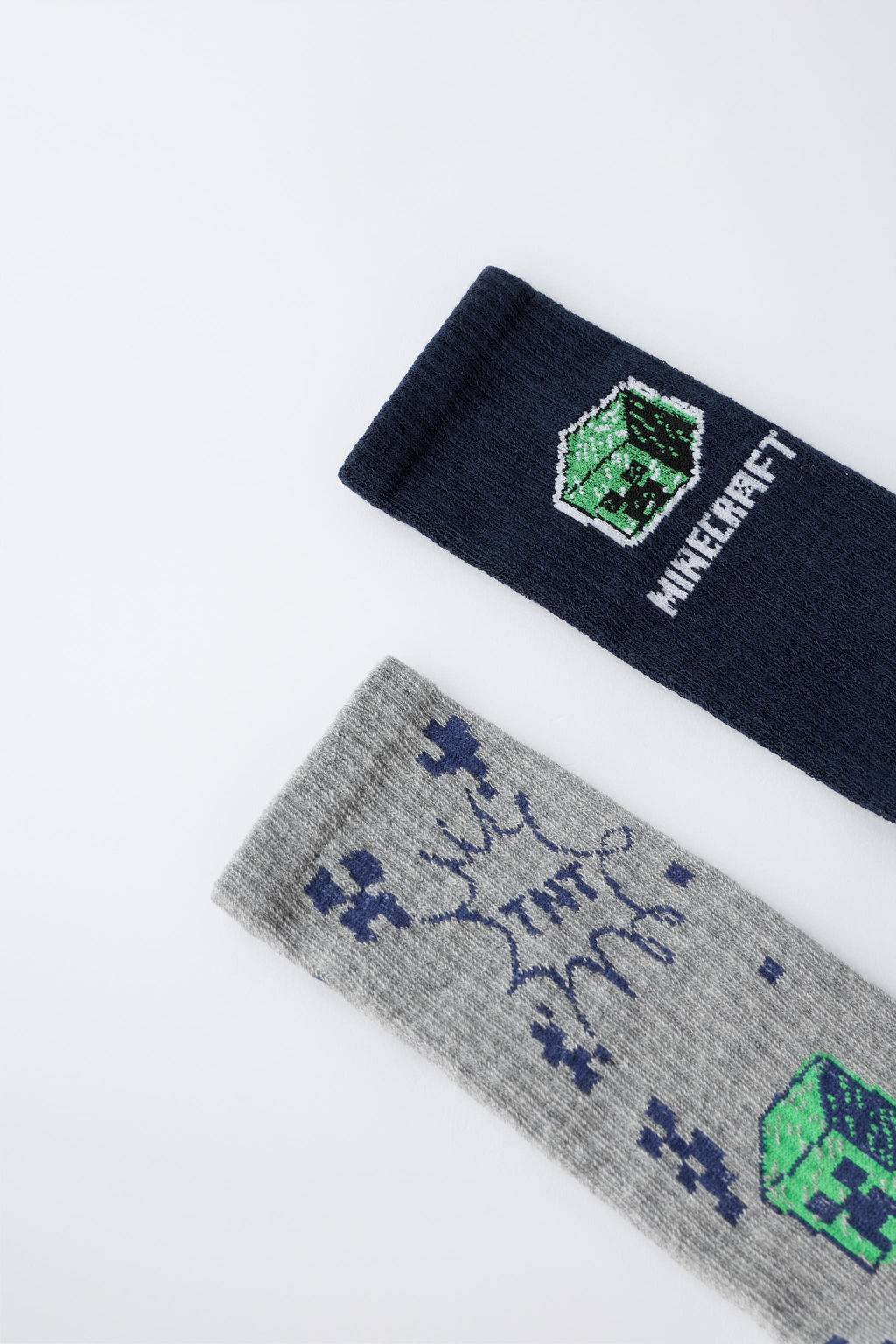 2-PACK OF MINECRAFT  MOJANG AB.  LONG SOCKS - Zara фото 3