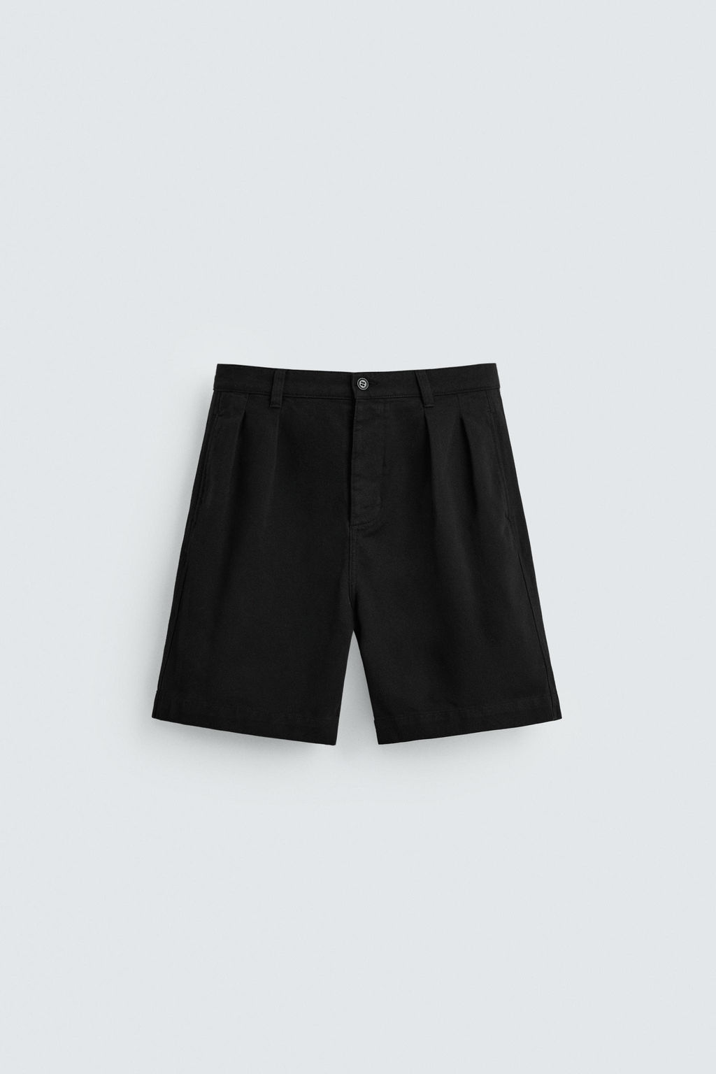 RELAXED FIT BERMUDA SHORTS WITH PLEATS - Zara фото 24