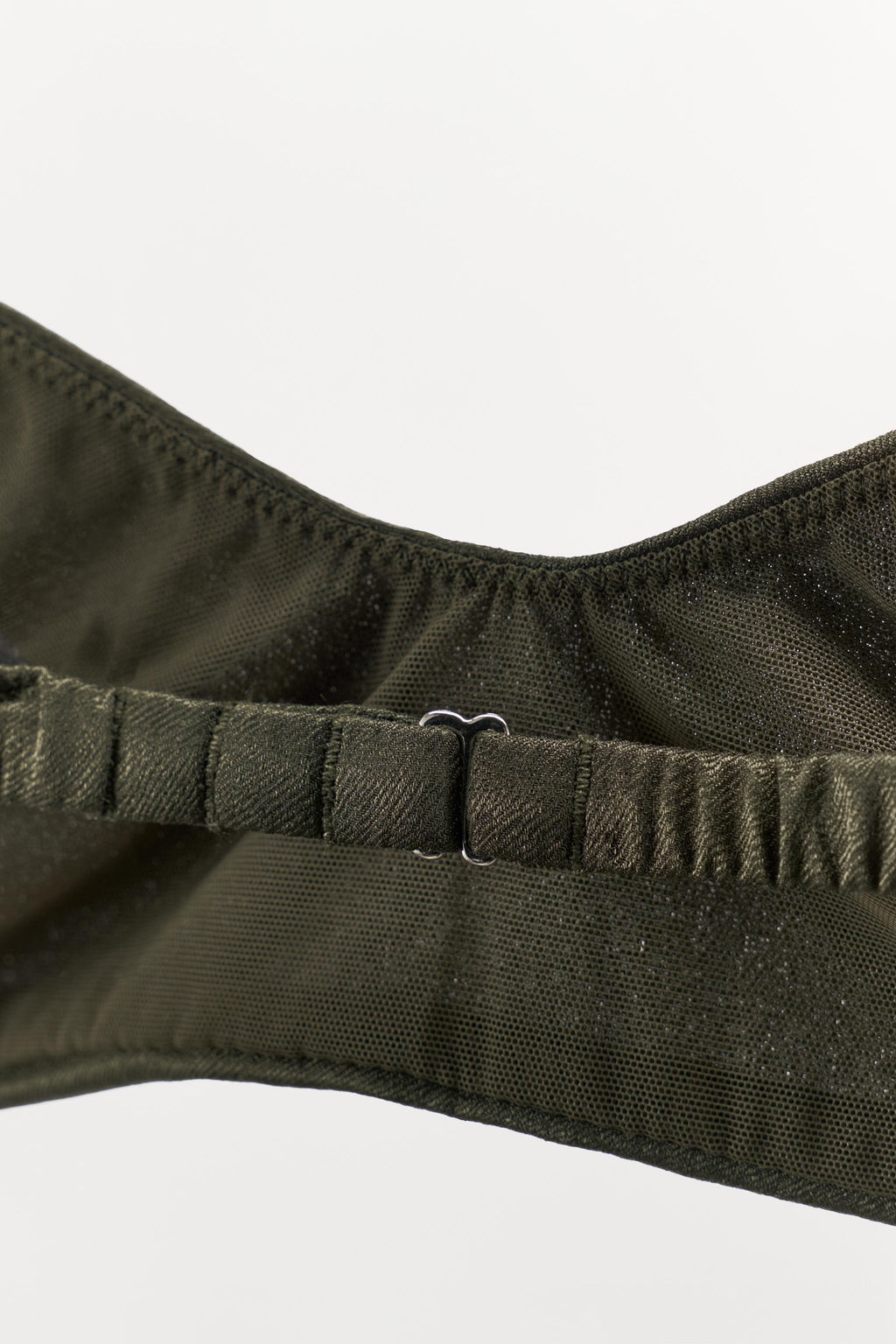 TEXTURED BRALETTE WITH SILK - Zara фото 7