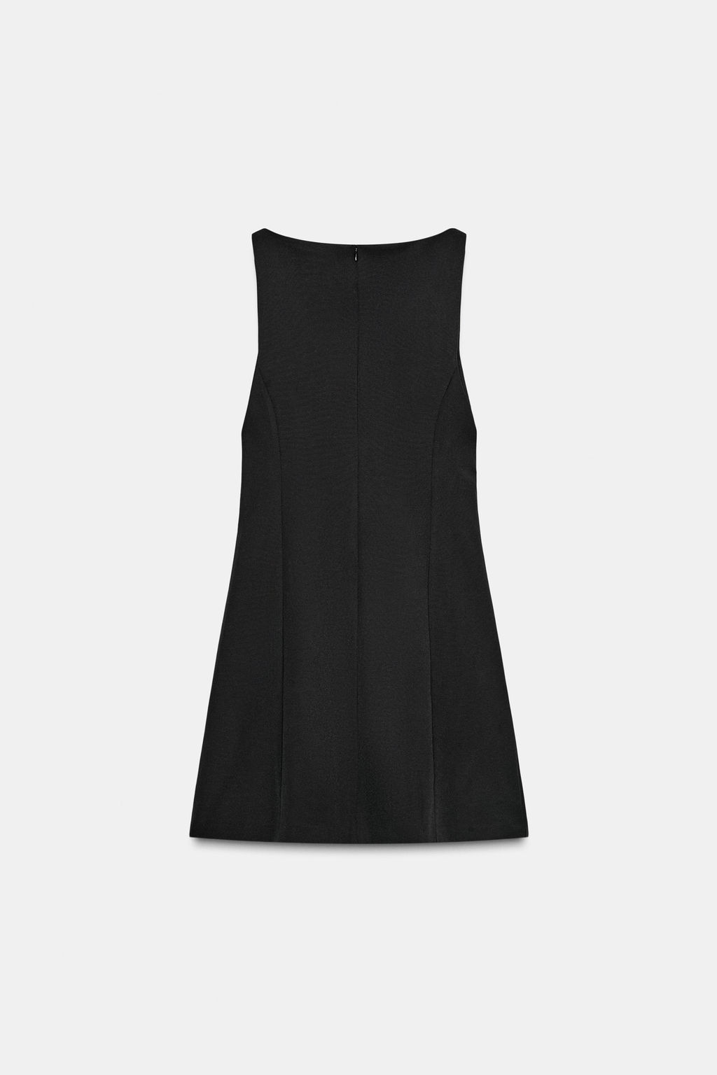 CONTRAST BOW MINI DRESS - Zara фото 6