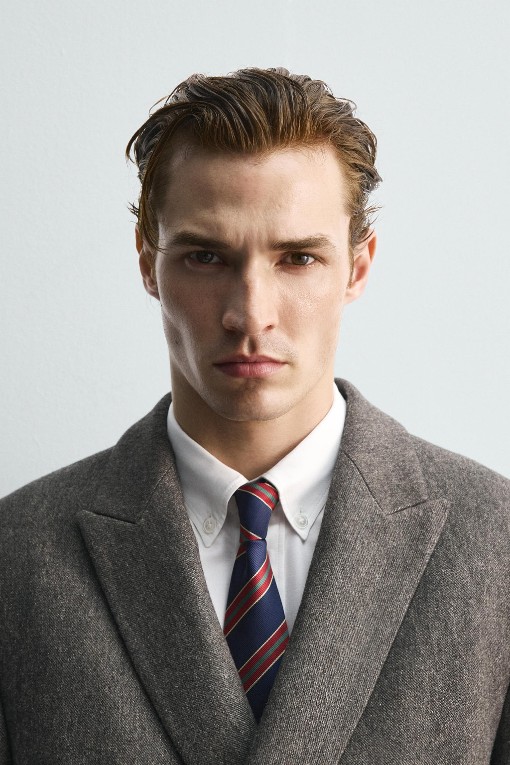 100% SILK STRIPED TIE