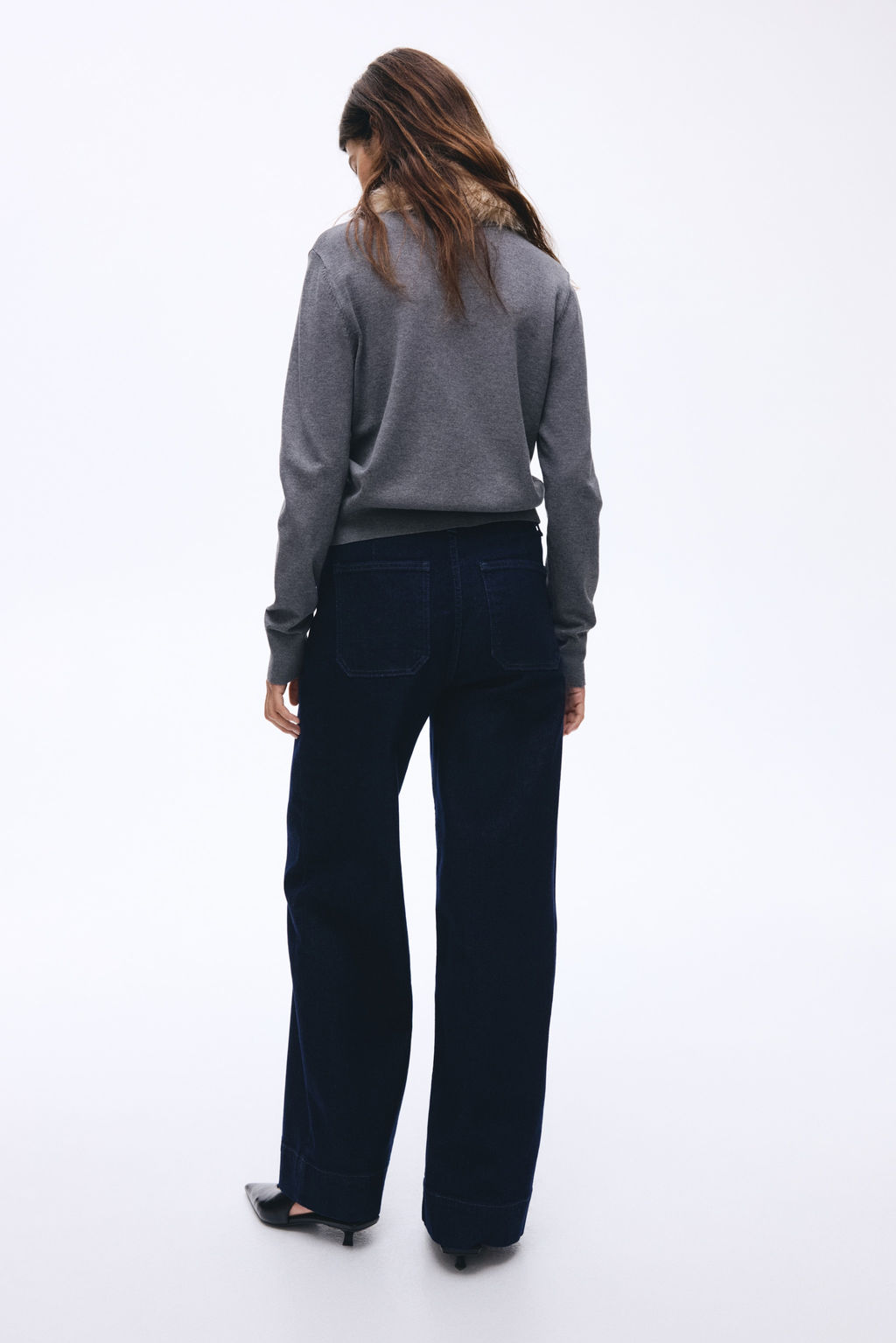 Wide High Jeans - H&m фото 8