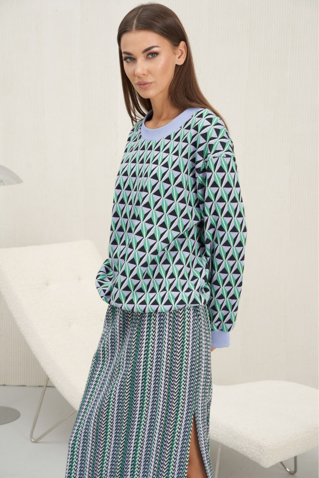 Костюм юбочный 4669 - Fantazia mod фото 4