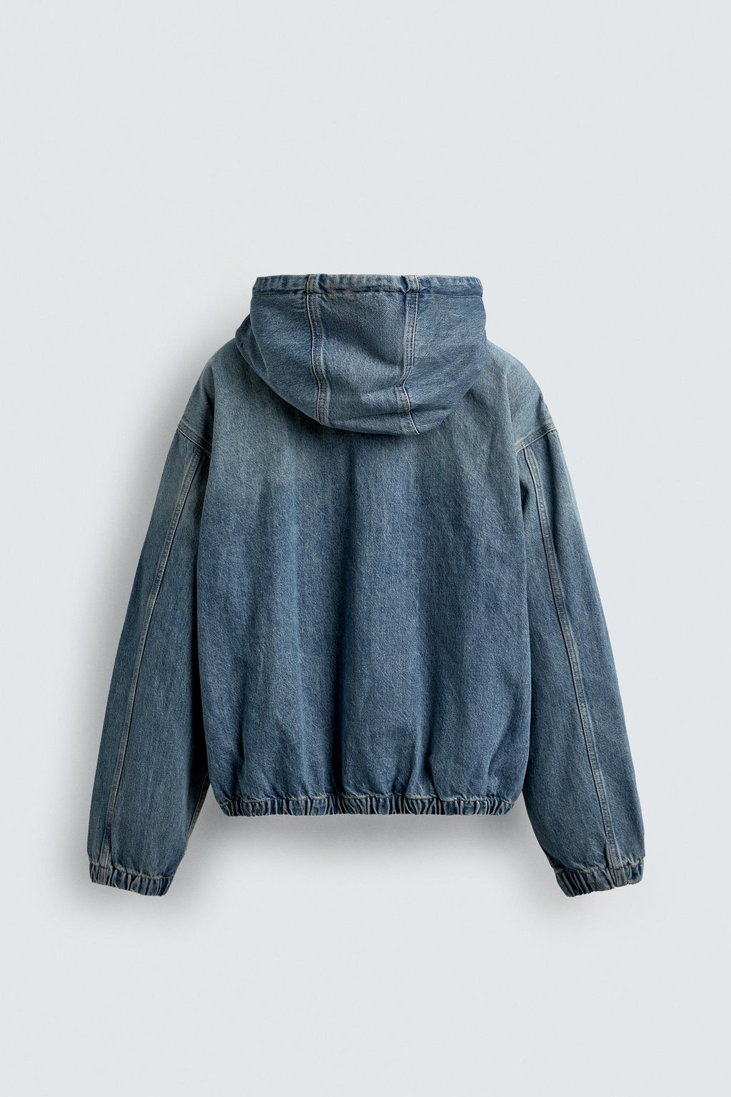 WASHED HOODED JACKET - Zara фото 9