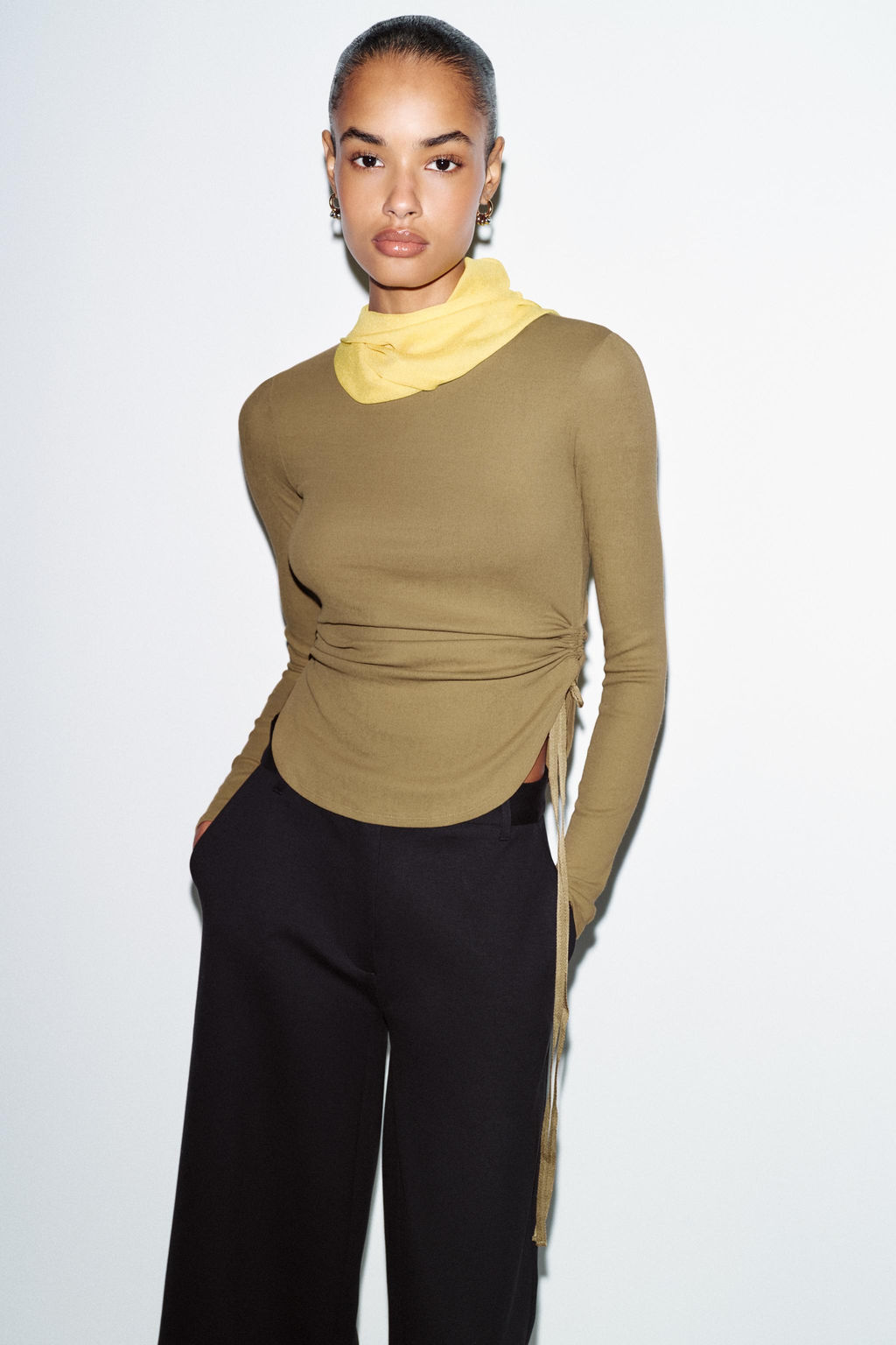 INTERLOCK TROUSERS - Zara фото 3