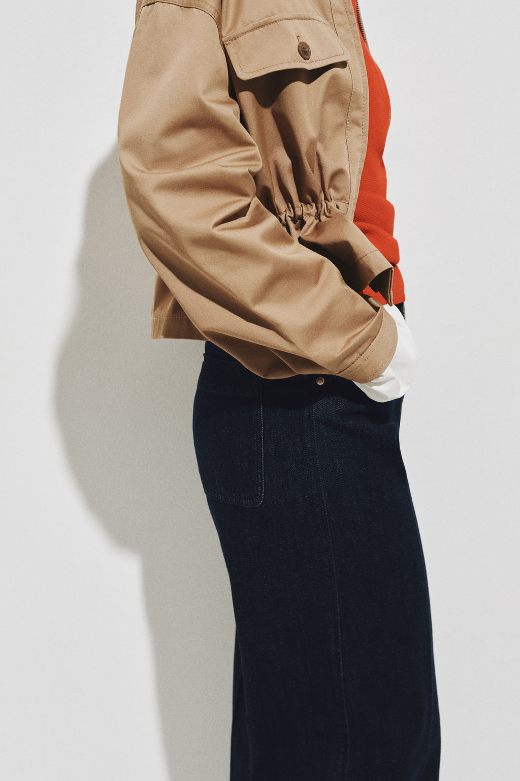 Wide High Waist Jeans - H&m фото 5