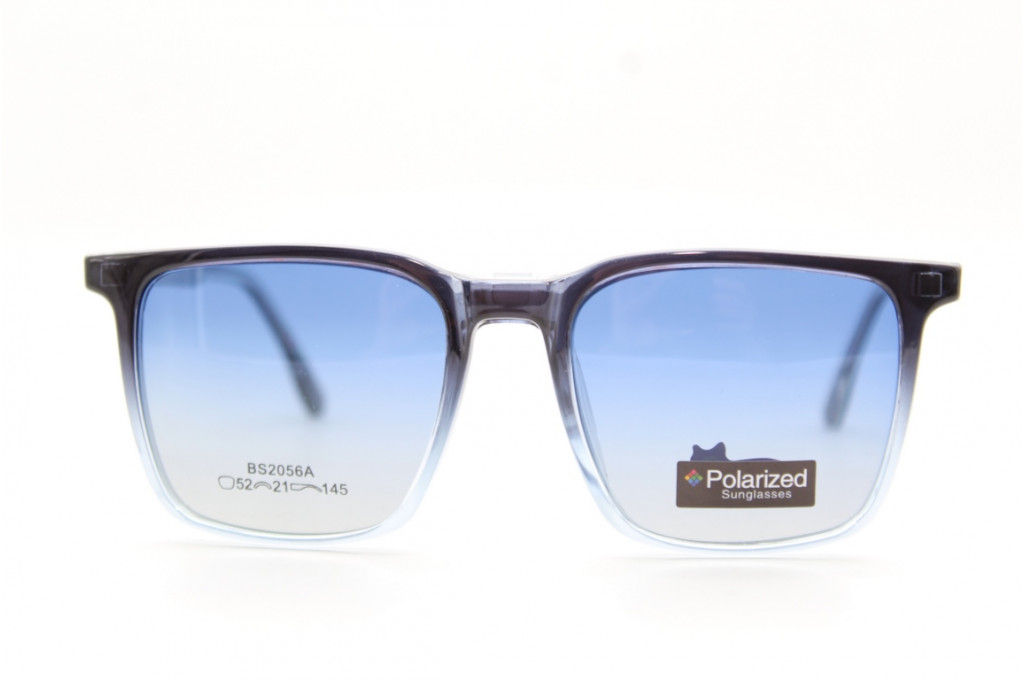 Оправа Bosiyan 2056 52-21-145 C4 с насадкой Polarized