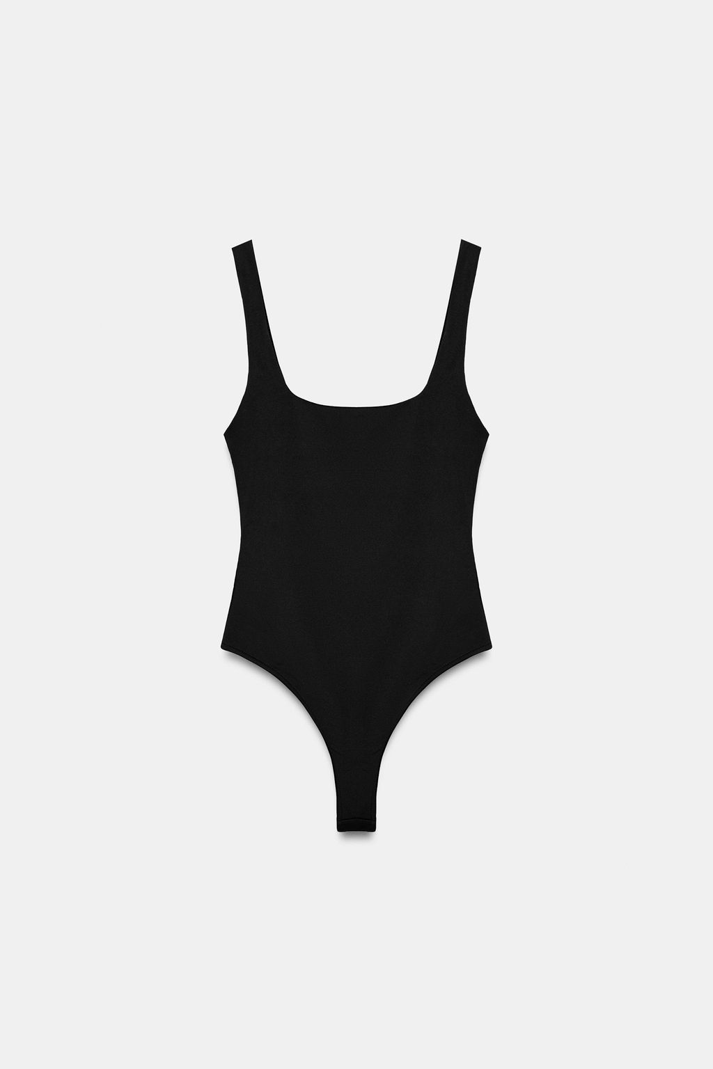 BODY EL?STICO ESCOTE CUADRADO / Negro