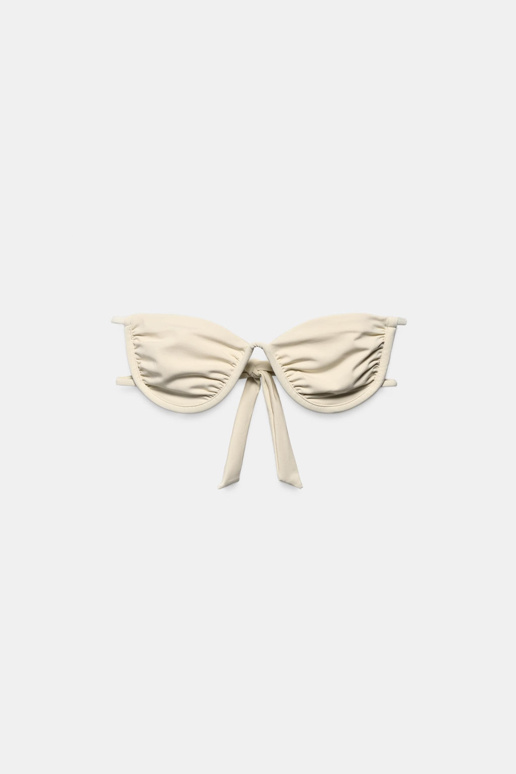 TOP BIKINI AROS TIRAS / Crudo - Zara фото 4