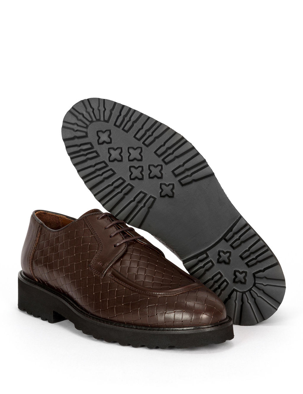 Коричневые классические туфли - Cacharel фото 4