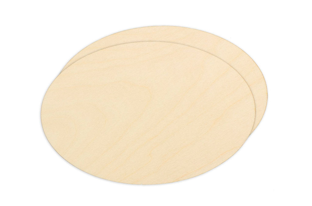 Заготовка для декорирования Mr. Carving БА-21 Панно фанера 13.3 х 20 х 0.3 см 2 шт овальное  фото 3