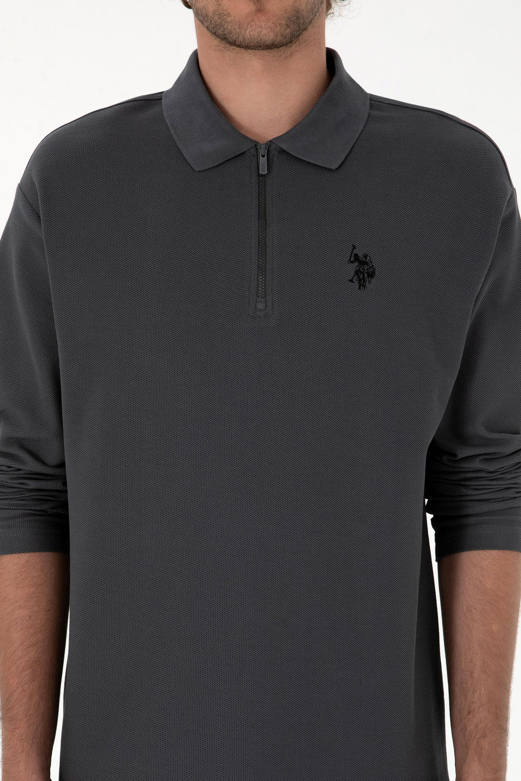 Erkek Antrasit Sweatshirt Sepette S_rpriz _ndirim - U.s. polo assn фото 6