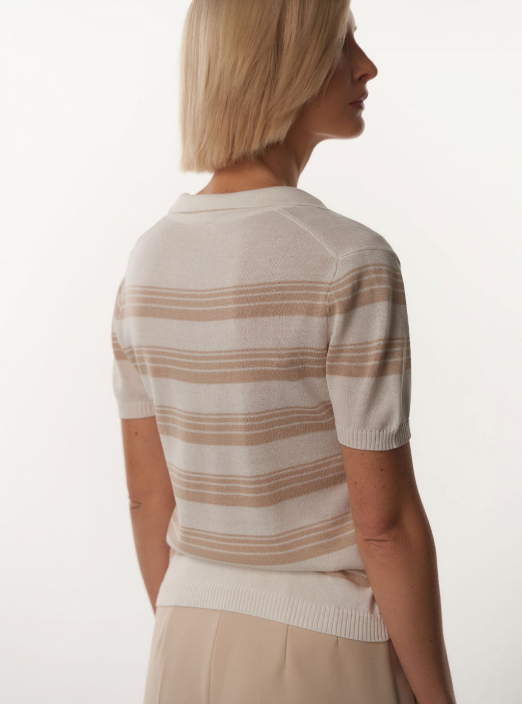 Conso/KJS 230747 - milk/beige Футболка Женская  фото 3