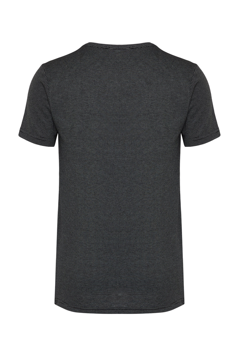 TRENDYOL MAN Siyah Regular/Normal Kesim Dokulu Yaz? Bask?l? T-Shirt TMNSS24TS00199 - Trendyolmilla фото 8