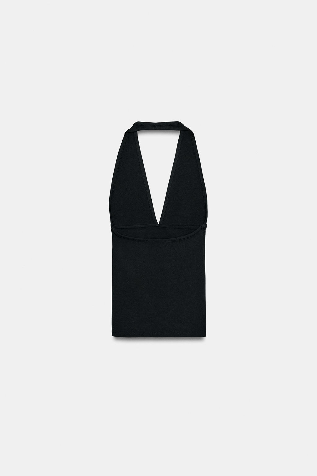 TOP HALTER / Negro - Zara фото 3