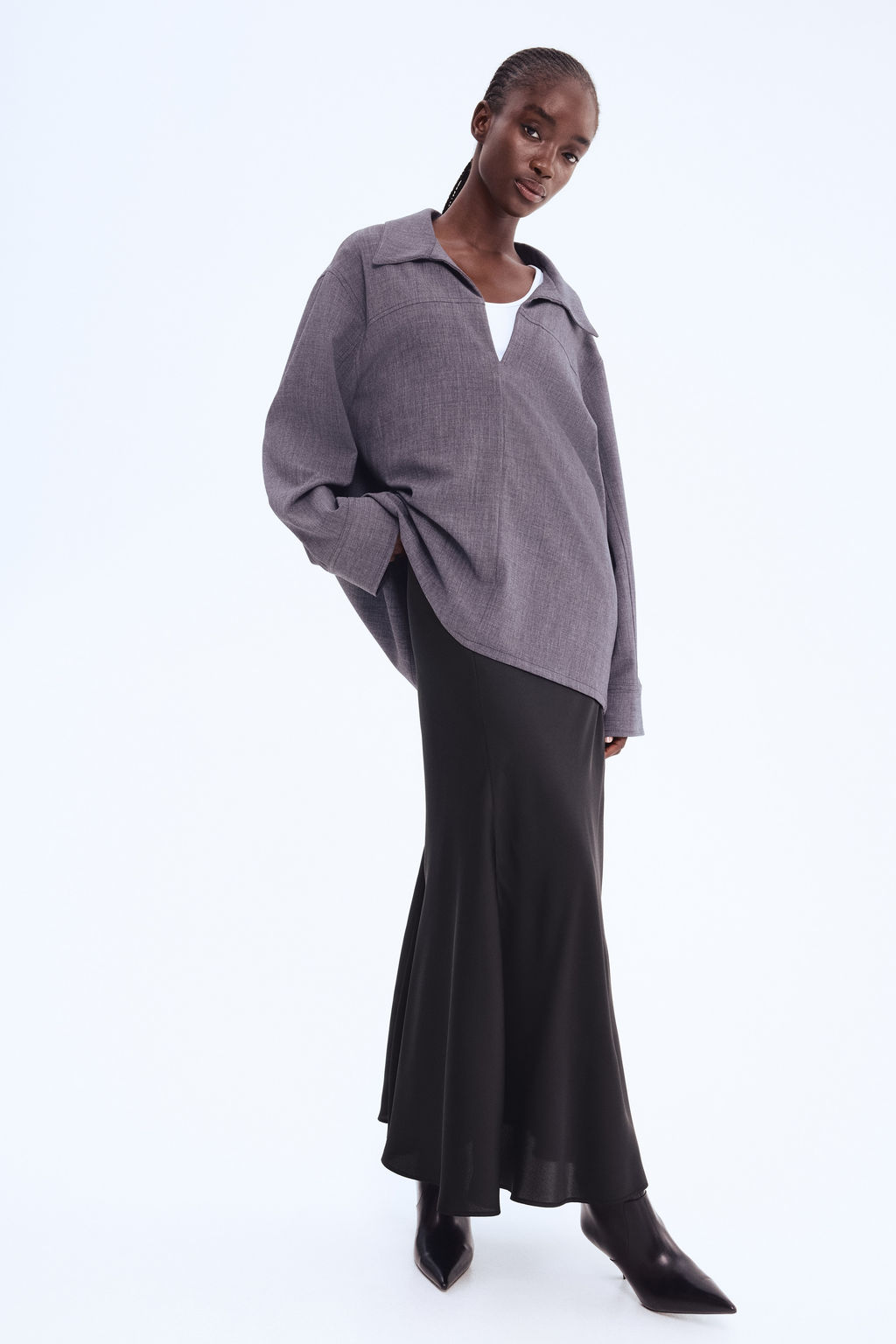 Maxifalda de sat?n - H&m фото 3