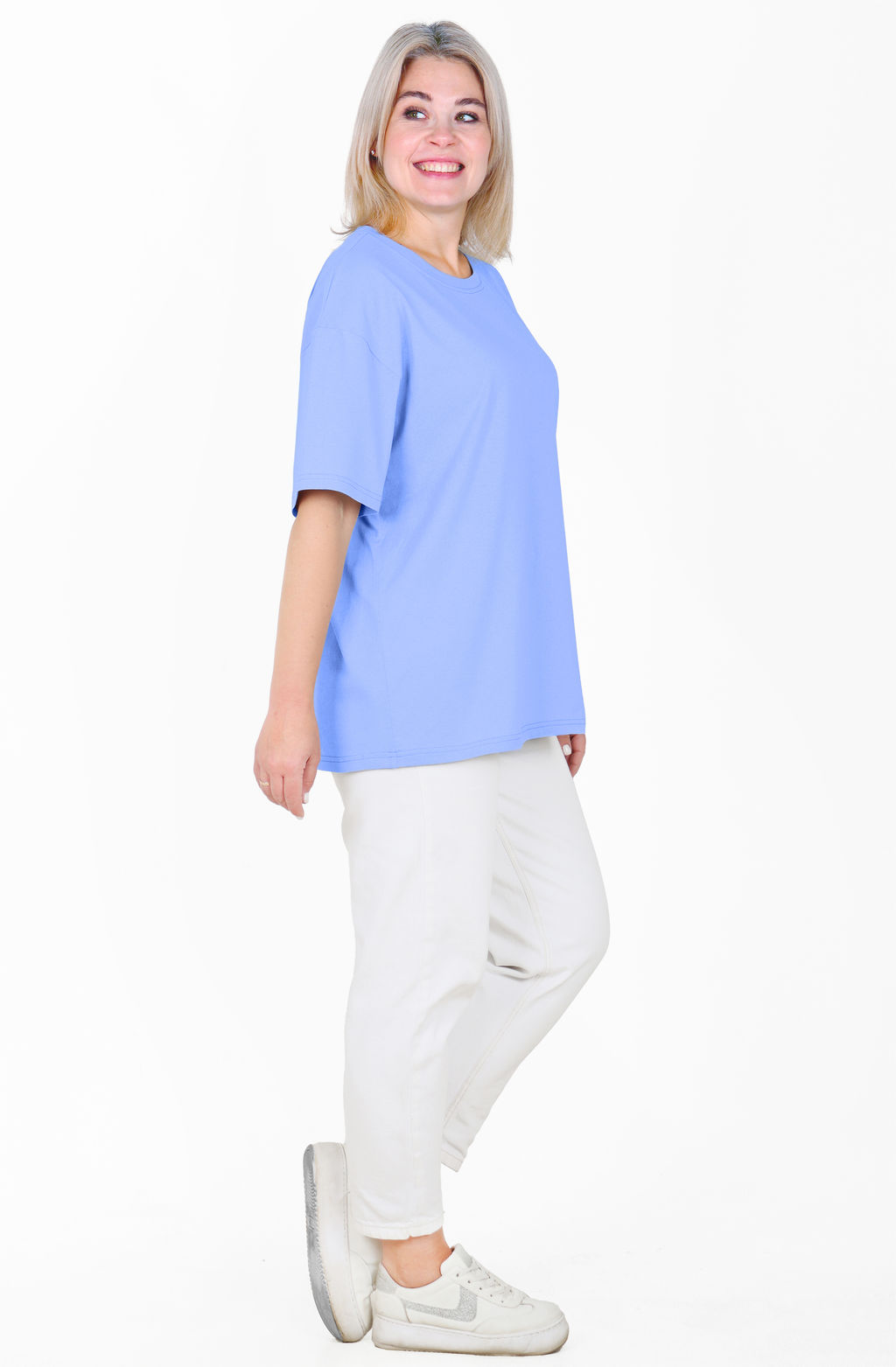 Футболка Эйла Ф-132Б (42-62) кулирка - Лотос фото 6