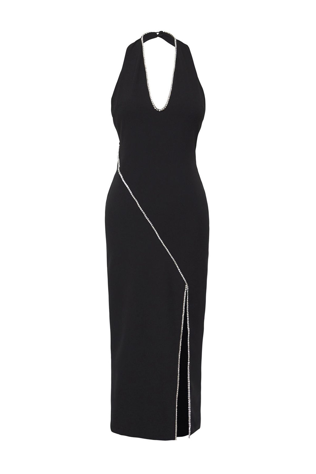 Limited Edition Siyah Vucuda Oturan Tas Bask?l? Dokuma S?k Elbise TPRSS25EL00179 - Trendyolmilla фото 3