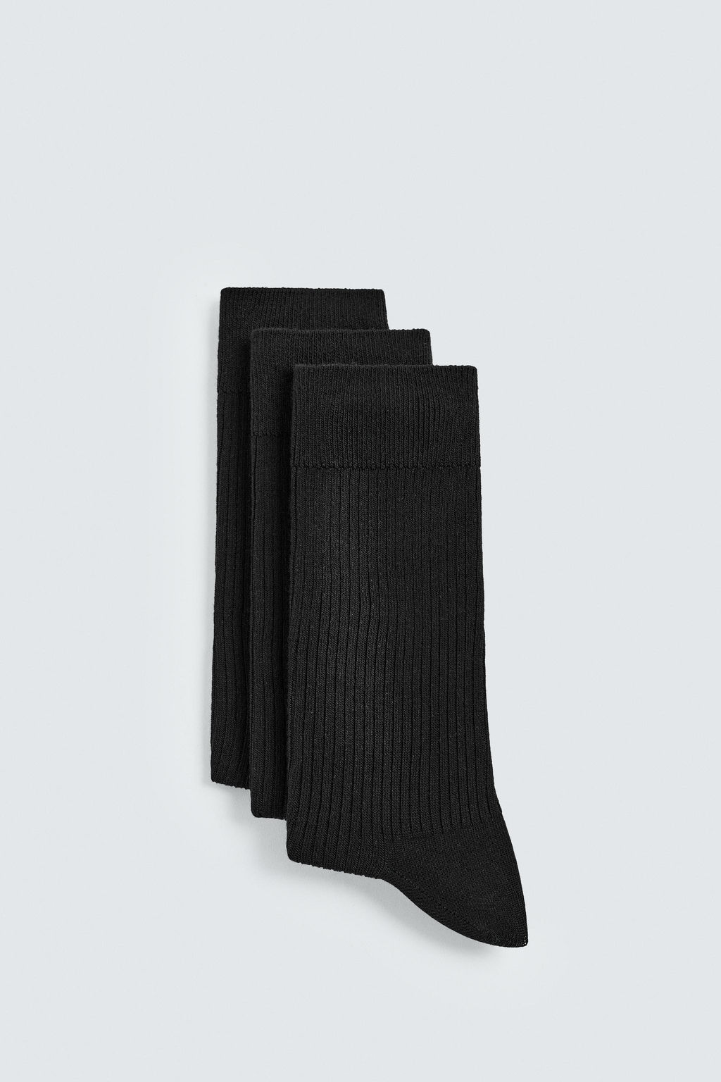 3-PACK OF RIBBED SOCKS - Zara фото 2
