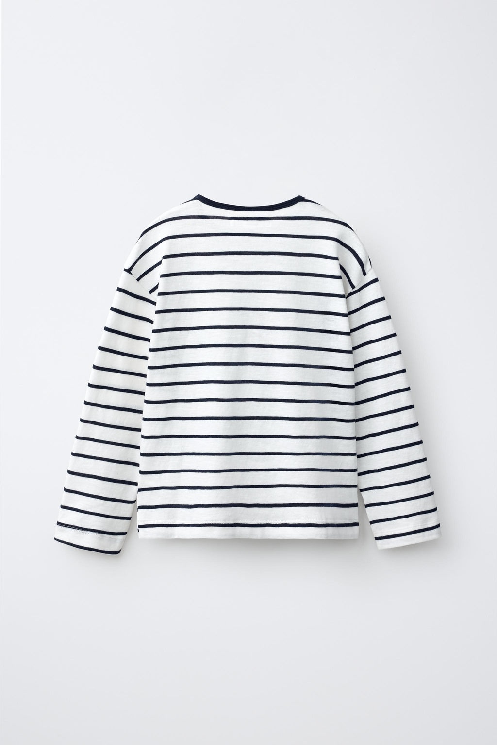 CAMISETA SOFT RAYAS / Blanco - Zara фото 2