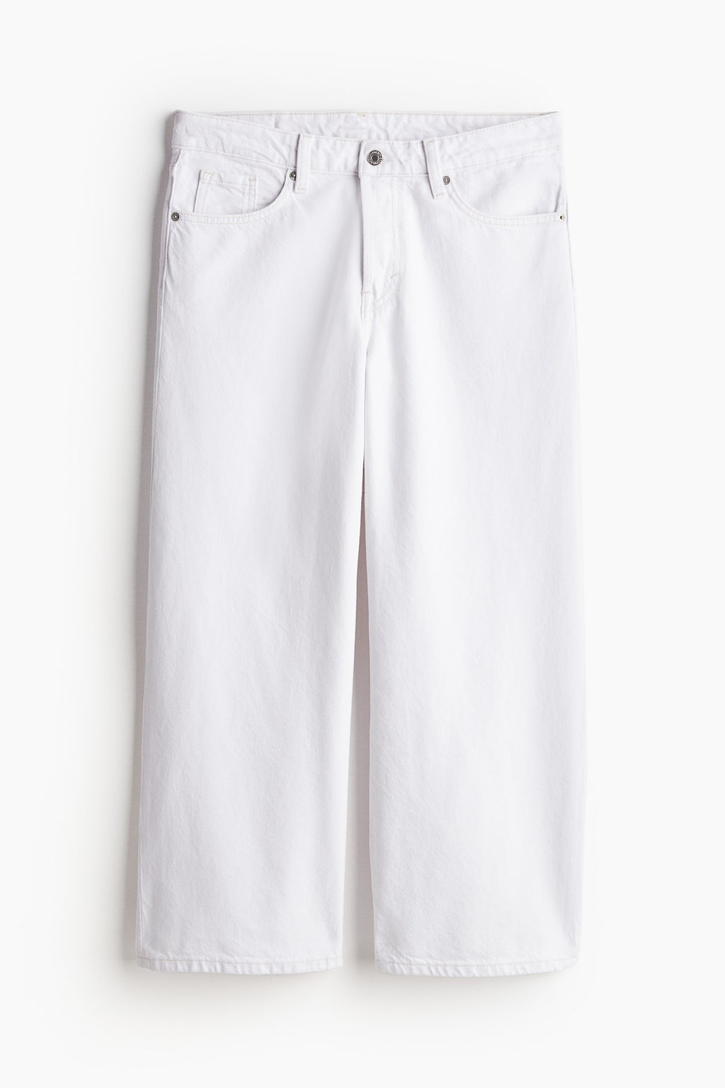 Baggy Wide Low Ankle Jeans - H&m фото 6