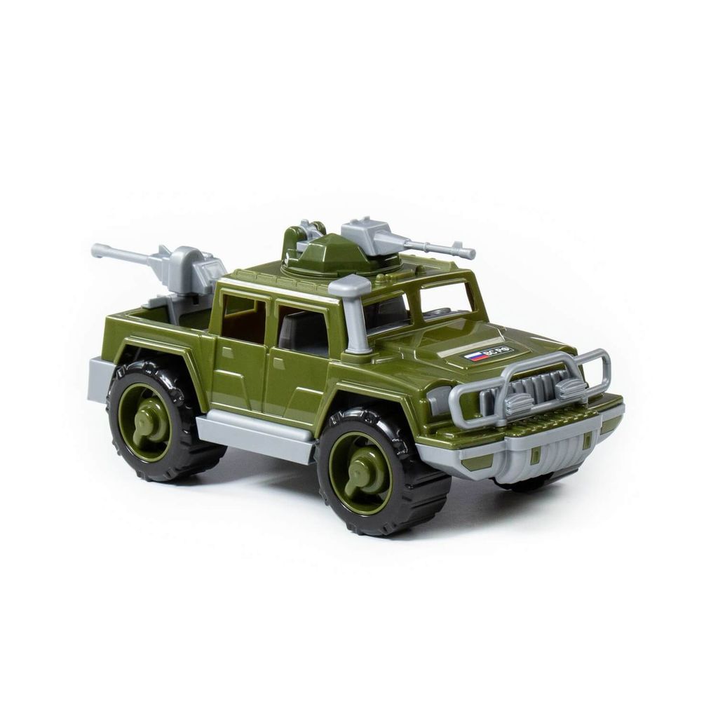 Автомобиль-пикап военный Разведчик с 2-мя пулемётами - Полесье фото 5