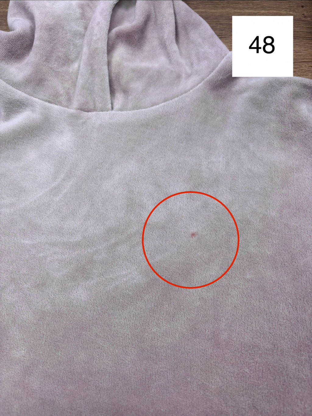 Костюм женский велюровый с брюками "АИША" СУХАЯ РОЗА С ДЕФЕКТОМ