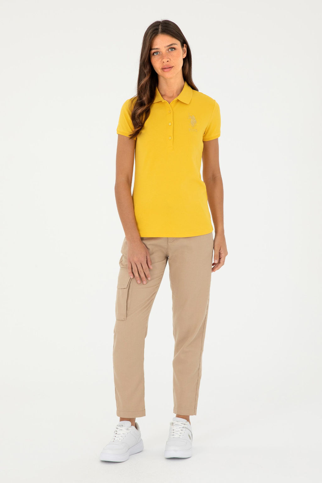 Женская базовая футболка Safran - U.s. polo assn фото 4