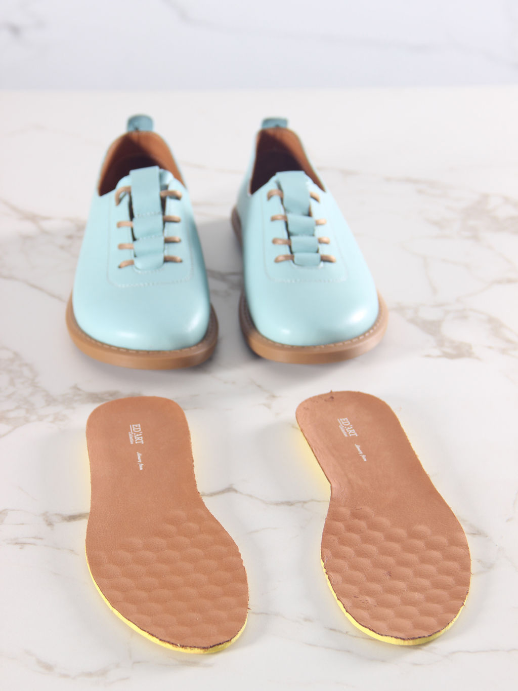 Туфли EDART 107.ОКСЕ br. Мята+коричневый фото 5