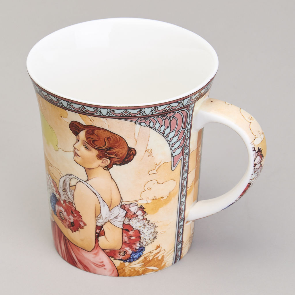 КРУЖКА LEFARD ВРЕМЕНА ГОДА (А. МУХА) 420 МЛ  фото 7