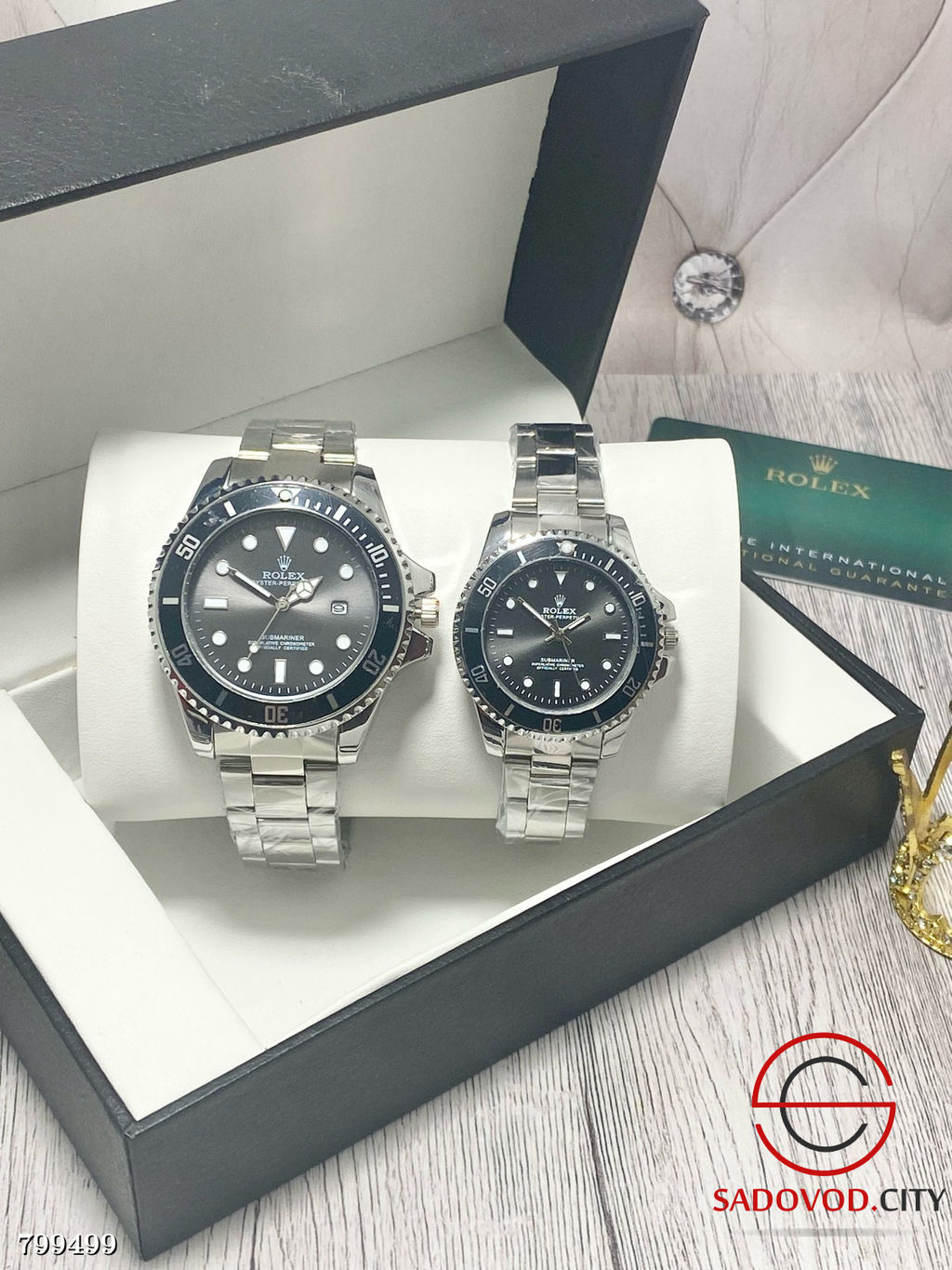 Новые парные кварцевые часы (комлпект) с металлическим ремешком - Bruno фото 20