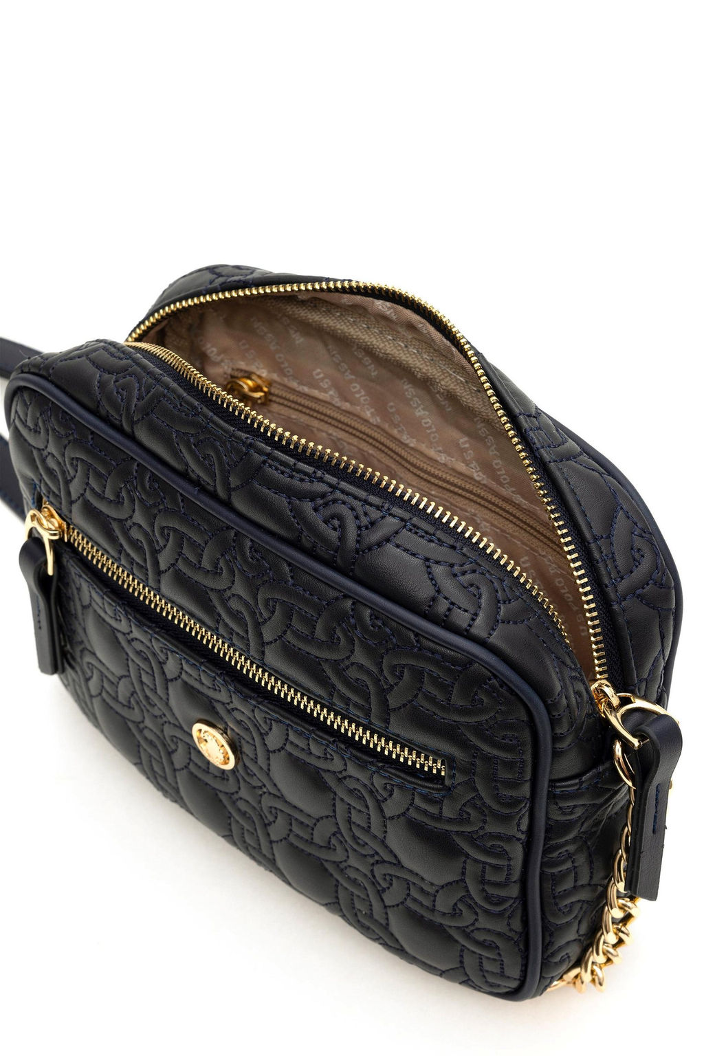 U. S. Polo Assn / Женская темно-синяя сумка через плечо - U.s. polo assn фото 7