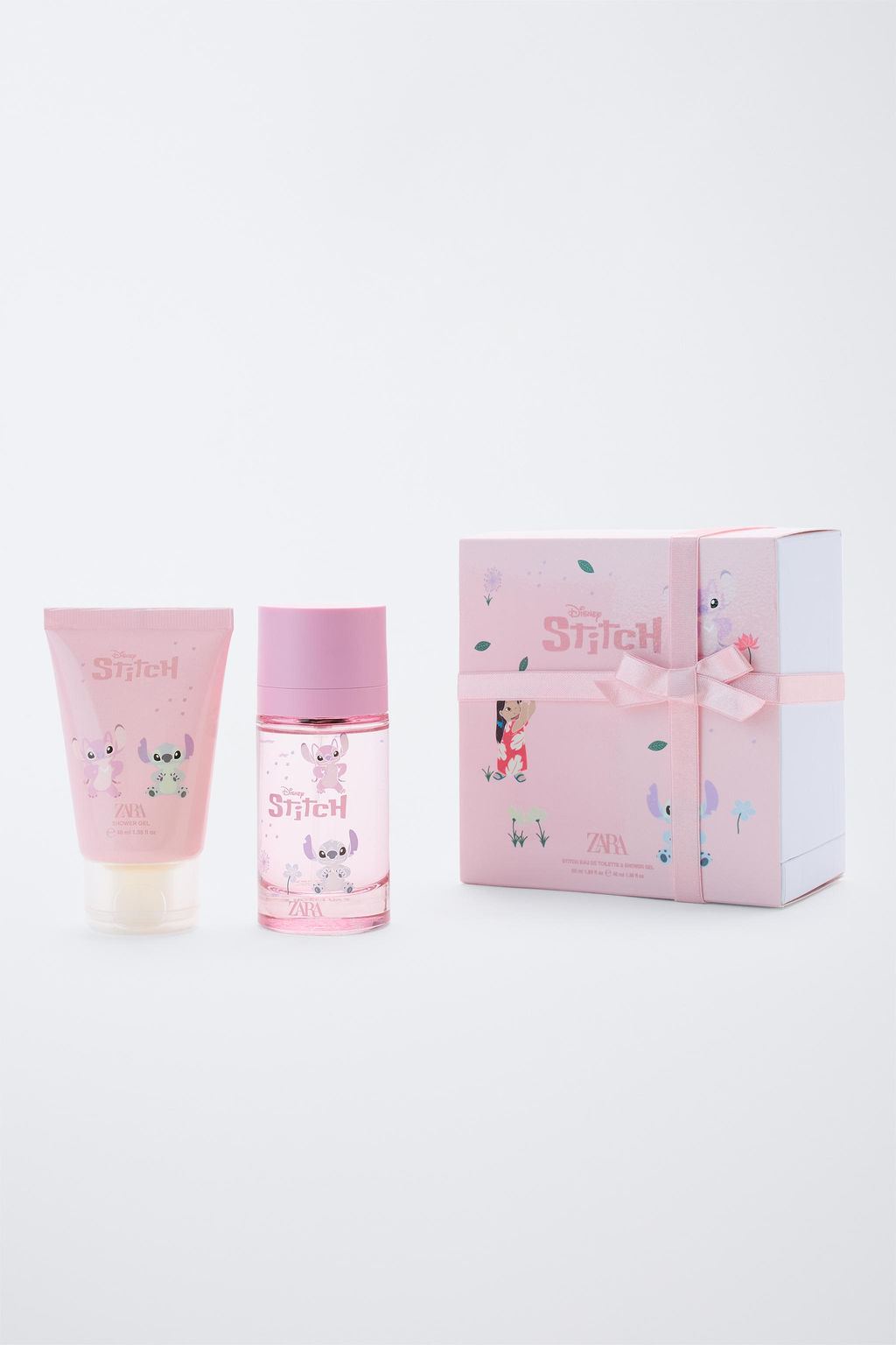 STITCH DISNEY EDT & SHOWER GEL (50 ML + 40 ML) + (1.69 FL. OZ. + 1.35 FL.OZ.) - Zara фото 2