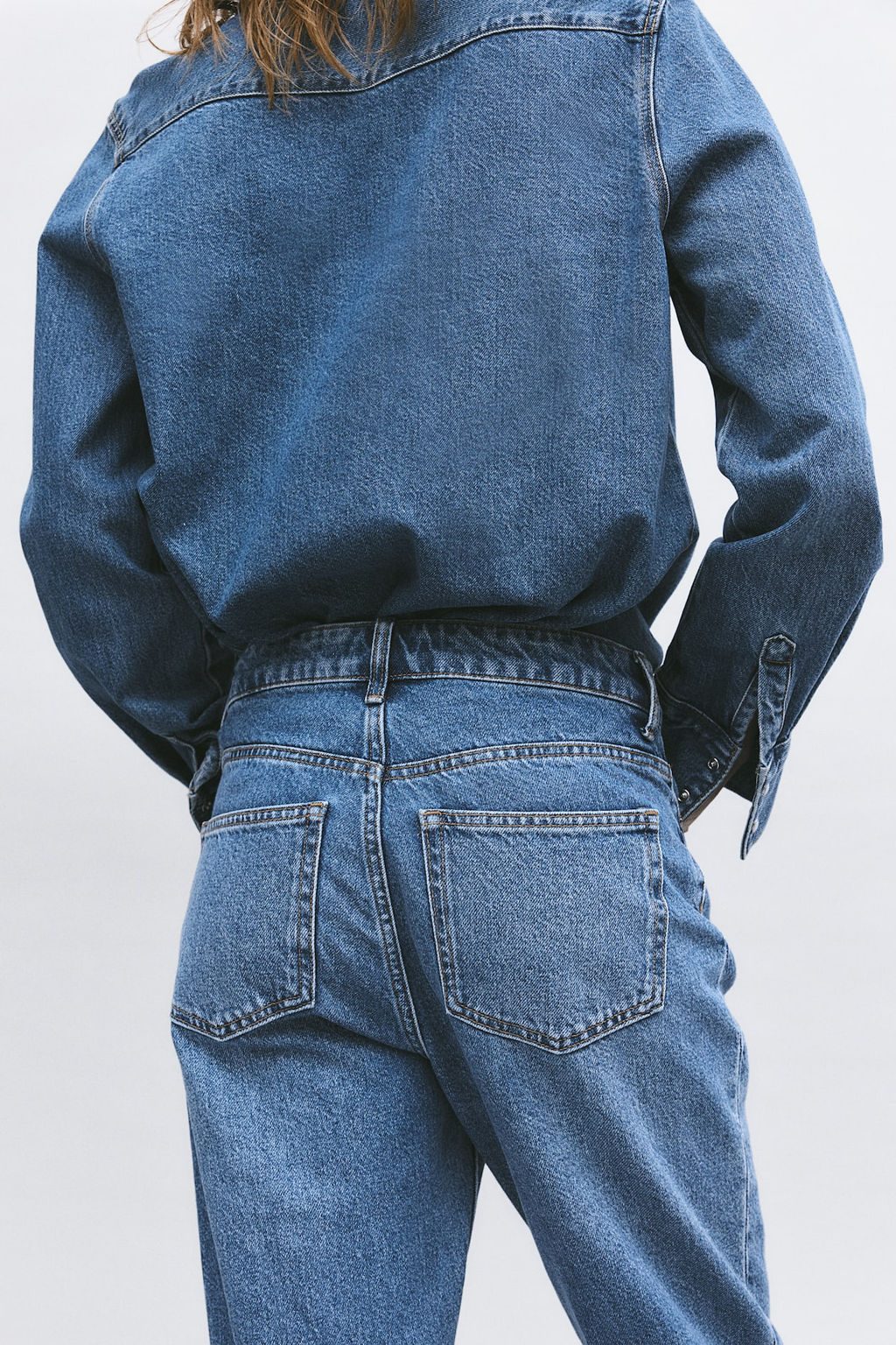 Straight High Jeans - H&m фото 3