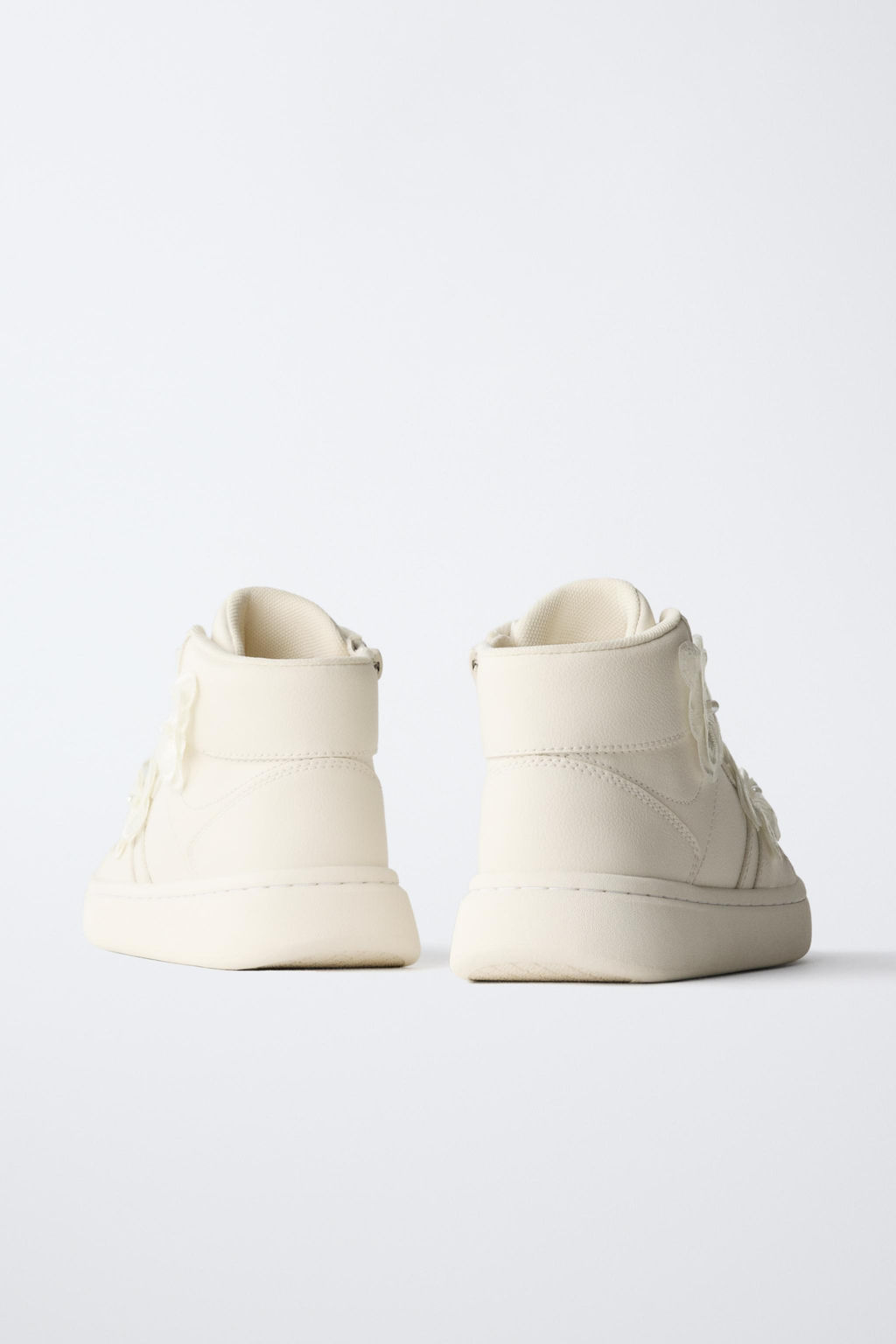 HIGH-TOP SNEAKERS WITH FANTASY BUTTERFLIES - Zara фото 5