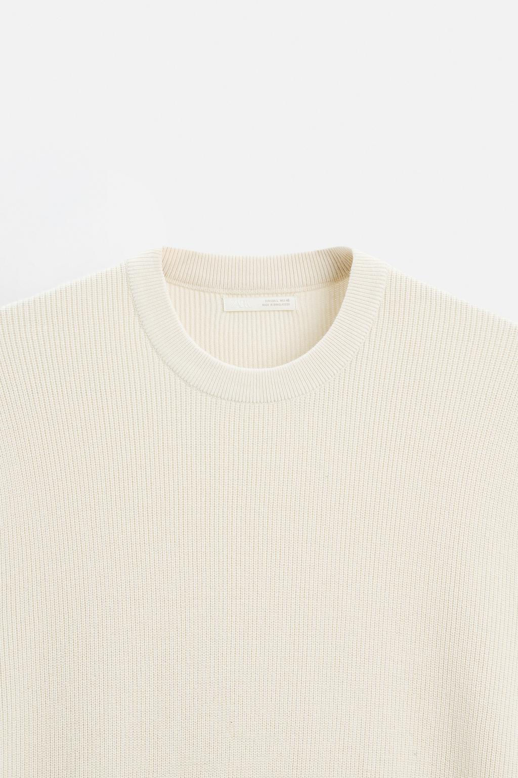 PEARL KNIT T-SHIRT - Zara фото 24