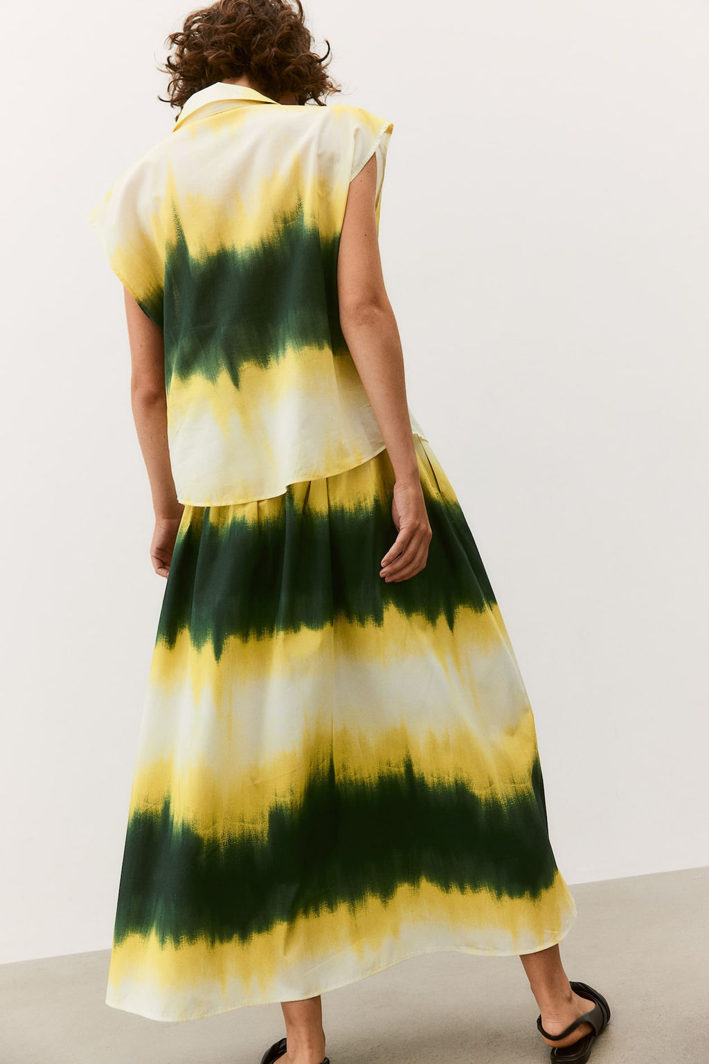 Camisa de algodon sin mangas - H&m фото 3