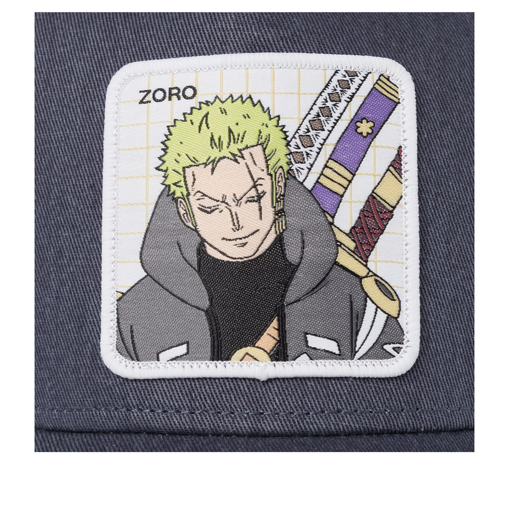 Бейсболка CAPSLAB арт. CL/OP7/1/PCT/ZORB One Piece Zoro (серый)