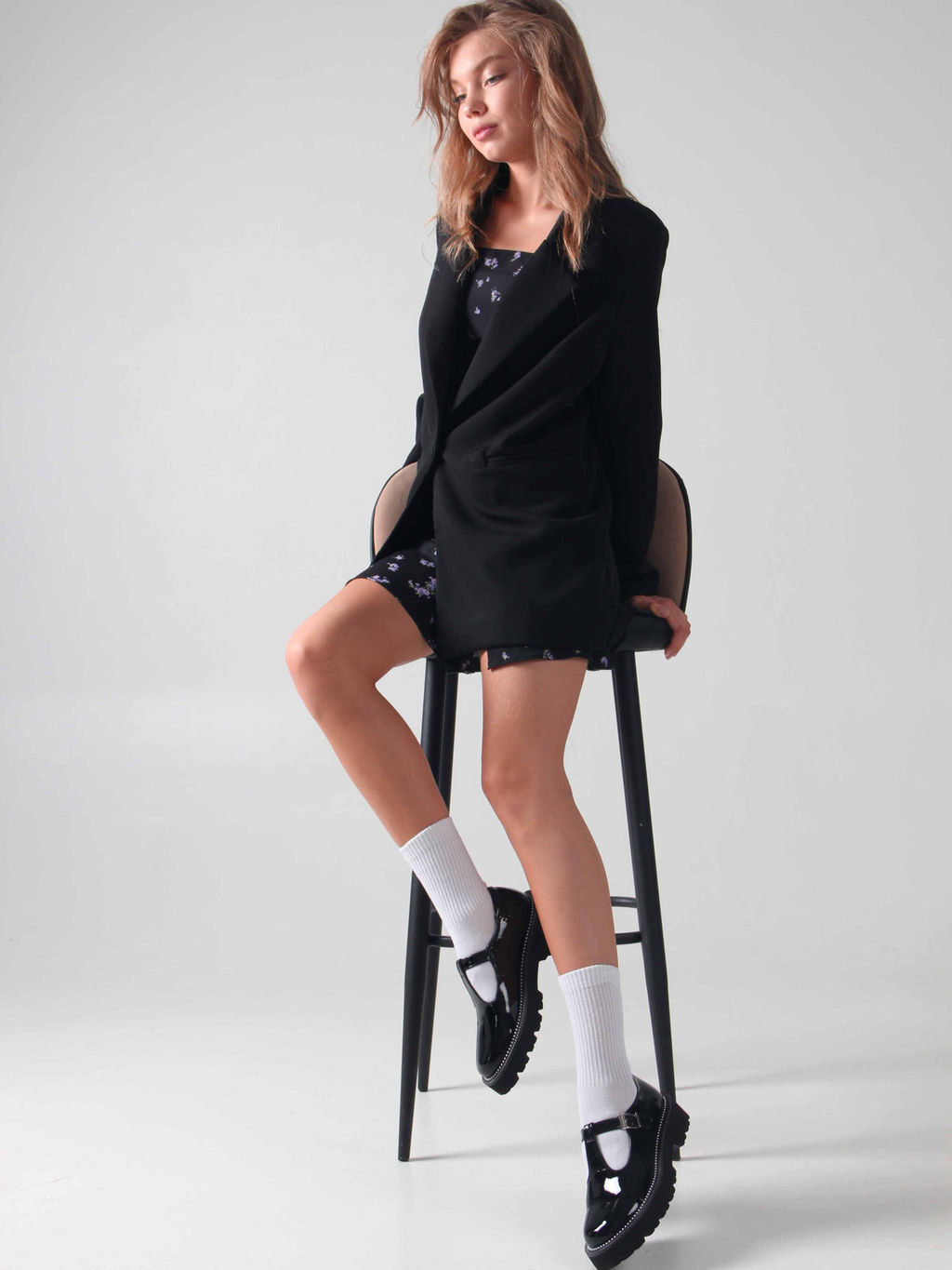 Туфли полуботинки EDART 1004.5151 bl. Черный  фото 15