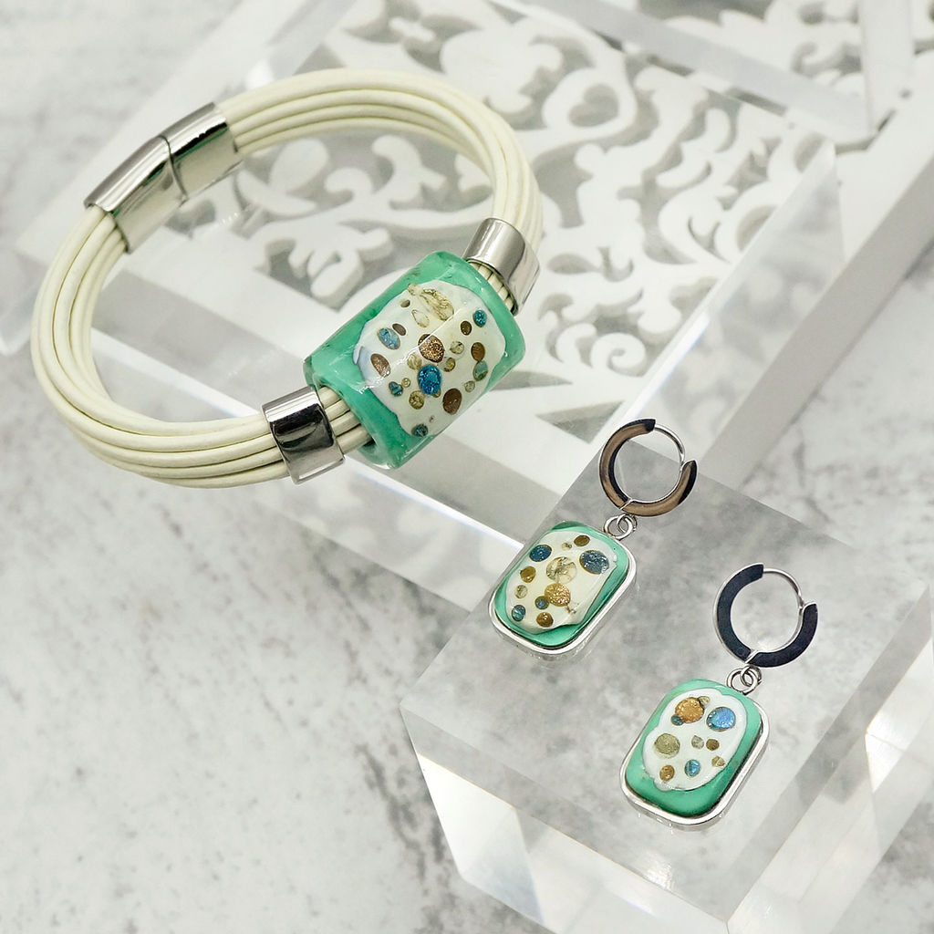 Серьги из муранского стекла SENTIMENT LS3125