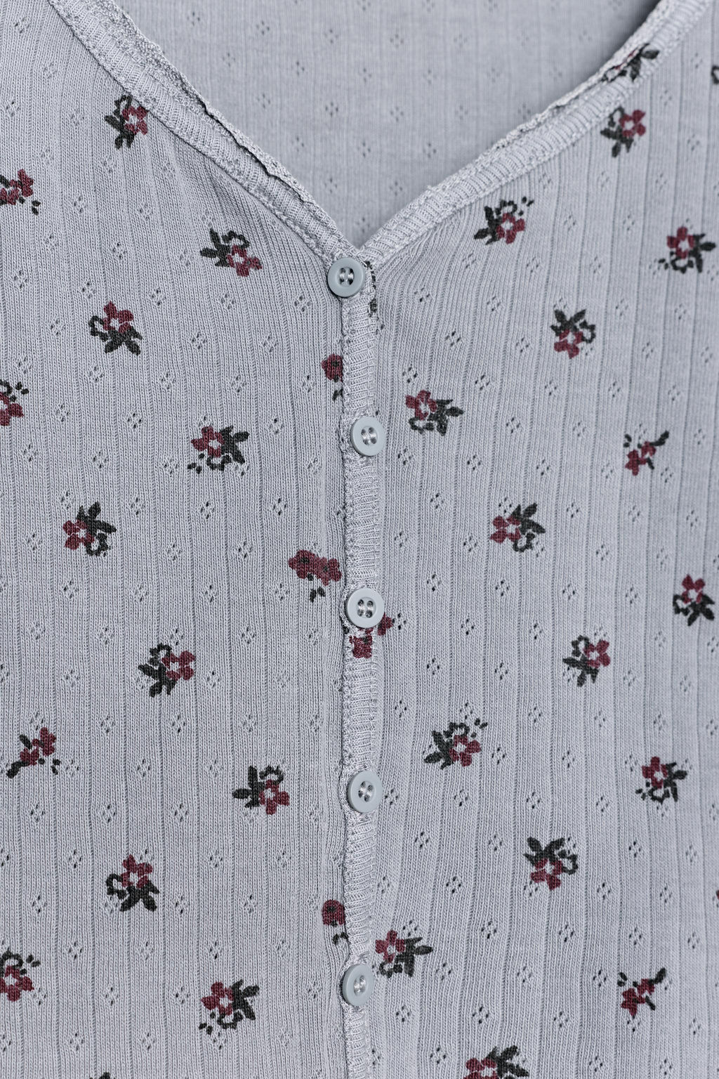 CHAQUETA POINTELLE FLORES / Gris - Zara фото 8