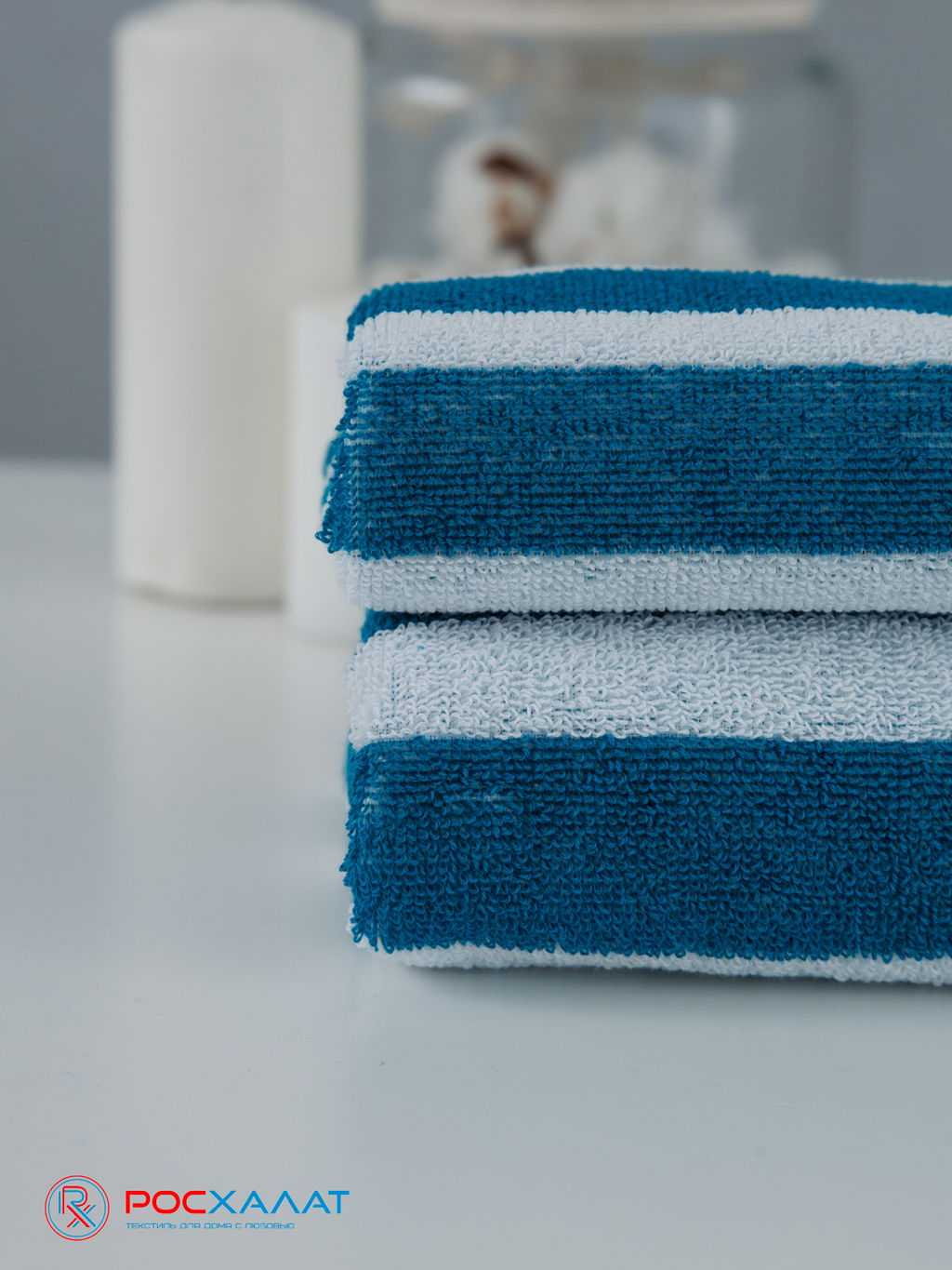 Полотенце махровое пестротканое жаккардовое полоса  7194(1) 45х90