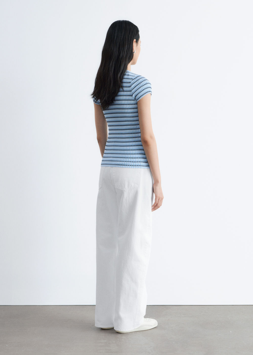 Camiseta de punto de canal? a rayas - H&m фото 6