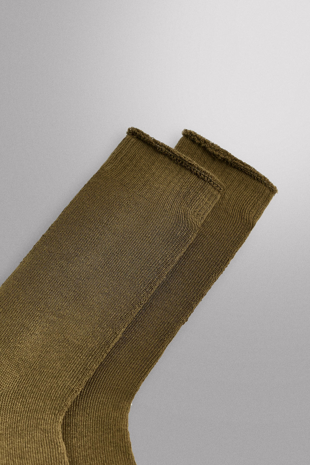 COTTON BLEND TERRY SOCKS - Zara фото 4