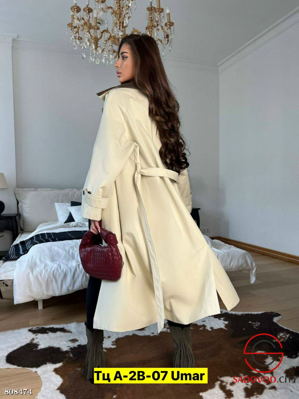 Тренч женский водоотталкивающая ткань - Bruno фото 2