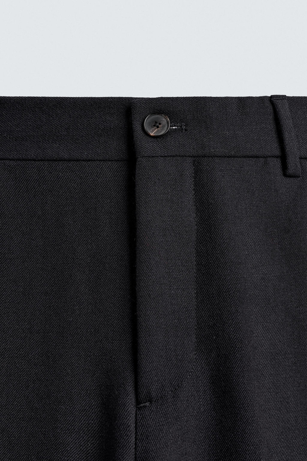LIMITED EDITION 100% WOOL STRAIGHT-LEG TROUSERS - Zara фото 8