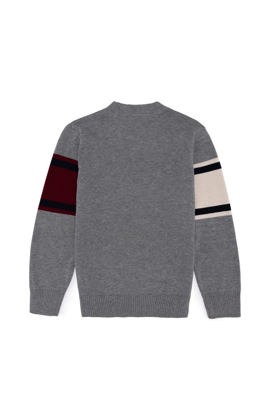 Серый кардиган из меланжевого трикотажа для мальчика - U.s. polo assn фото 7