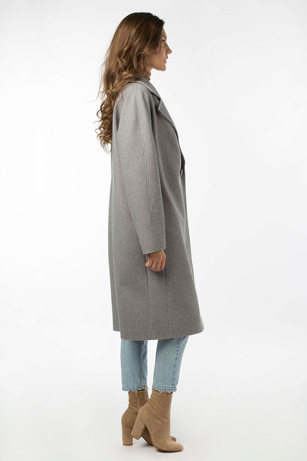 01-10674 Пальто женское демисезонное - El podio фото 6