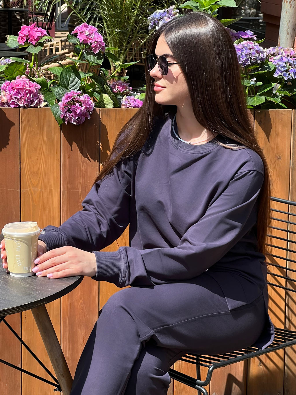 Костюм Трэвел двухнитка пенье_325/графит - Ihomelux фото 14